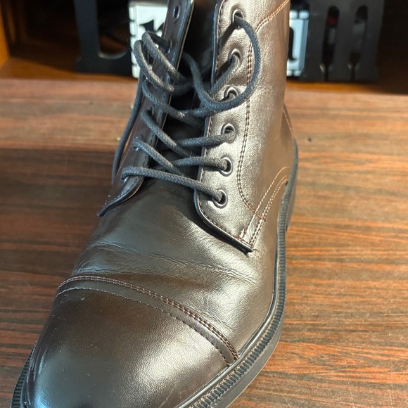 H&M Dark Brown Zip-up Ankle Boots - Picture 5 of 10